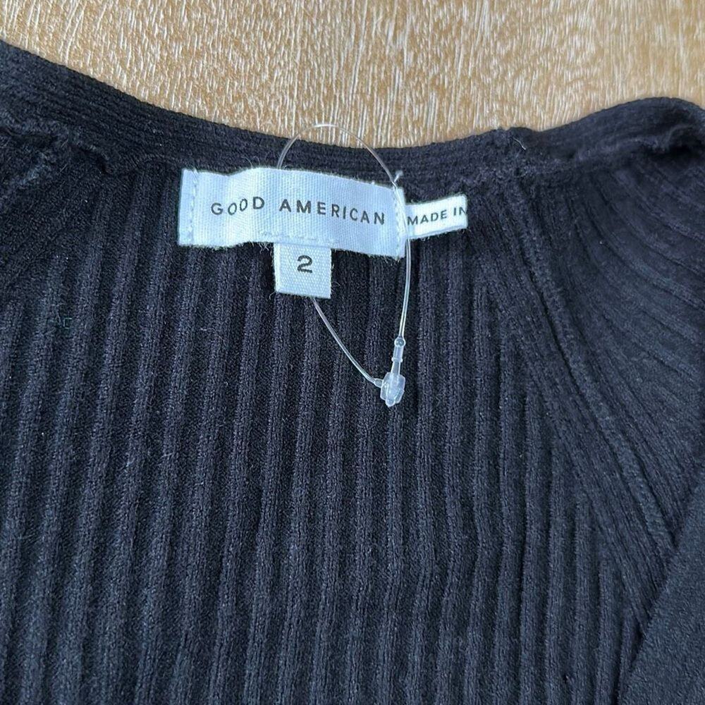 Good American Rib Deep V Bodysuit - Picture 7 of 10